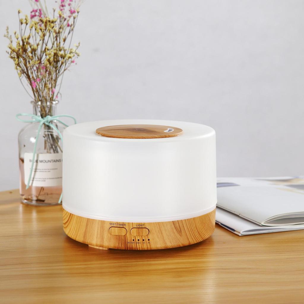Ультразвуковой ароматерапевтический увлажнитель с дистанционным управлением и цветной подсветкой