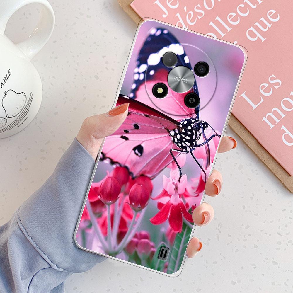 For ZTE Blade A73 Case For ZTE Blade A73 5G Cover Fashion Clear Protect Soft Silicone Phone Case For ZTE Blade A73 Coque Fundas