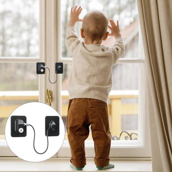 Набор дверных замков холодильника с ключами, защита от детей, инструменты не нужны, безопасность холодильника