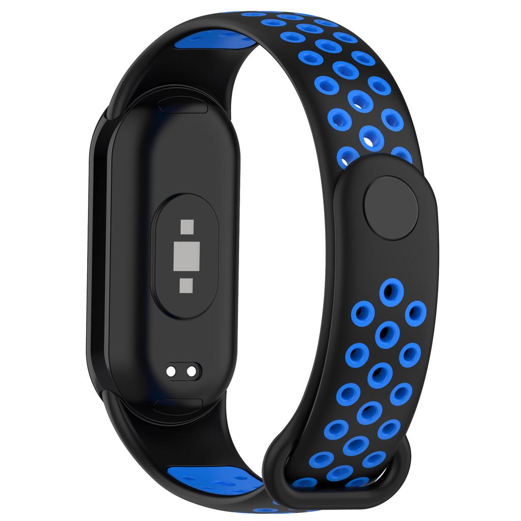 Для Xiaomi Smart Band 9 NFC/Band 9/Band 8 NFC/Band 8 Силиконовый ремешок для часов с силиконовым соединителем