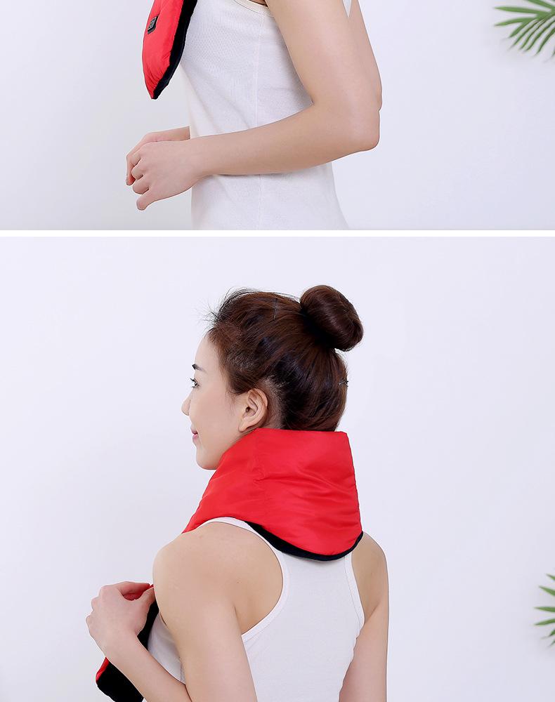 Electric Heating Scarf with Neck Warmer and Cold-Proof Insulation for Cervical Spine Relief