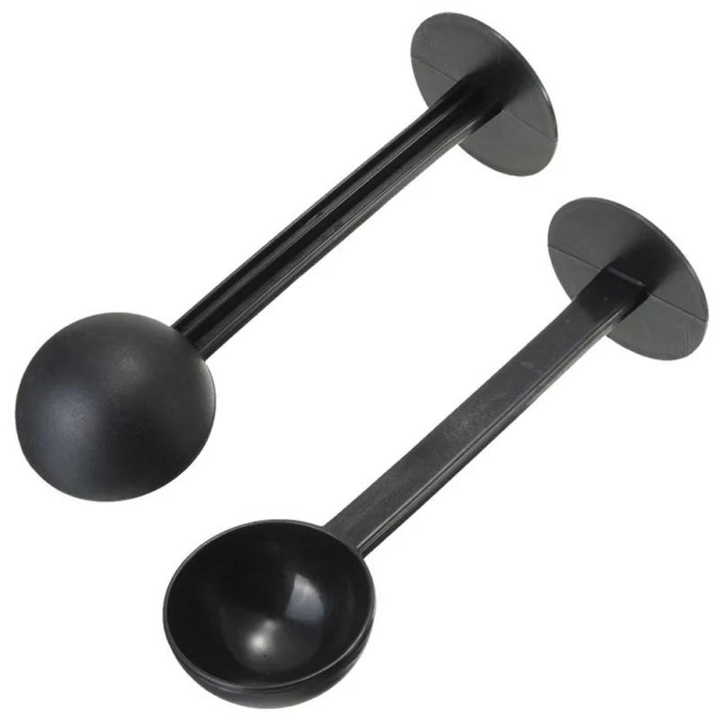 Ложка для кофе эспрессо 2 в 1, 10 г, мерная ложка для утрамбовки, тампер для холодного заваривания кофе