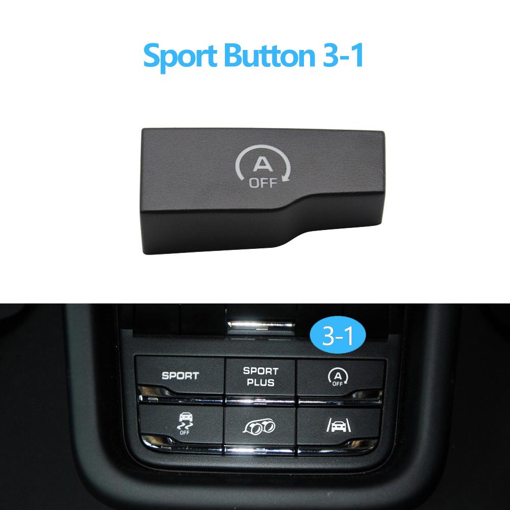 Автомобильная центральная консоль, режим привода, контроль тяги, многофункциональная спортивная кнопка для Porsche Cayenne 7P5 2010-2018