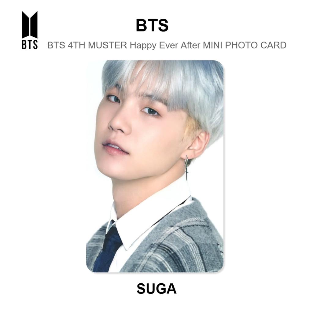 BTS BTS 4-Й МУСТЕР Happy Ever After МИНИ ФОТОКАРТОЧКА Официальная Фотокарточка