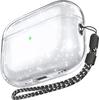 Glitter Transparent Silicone Case Cover For Apple Airpods Pro 4 2 3 2024 2022 Pro2 Air Pods 1 Airpods3 2nd 3rd Generation Accessories
