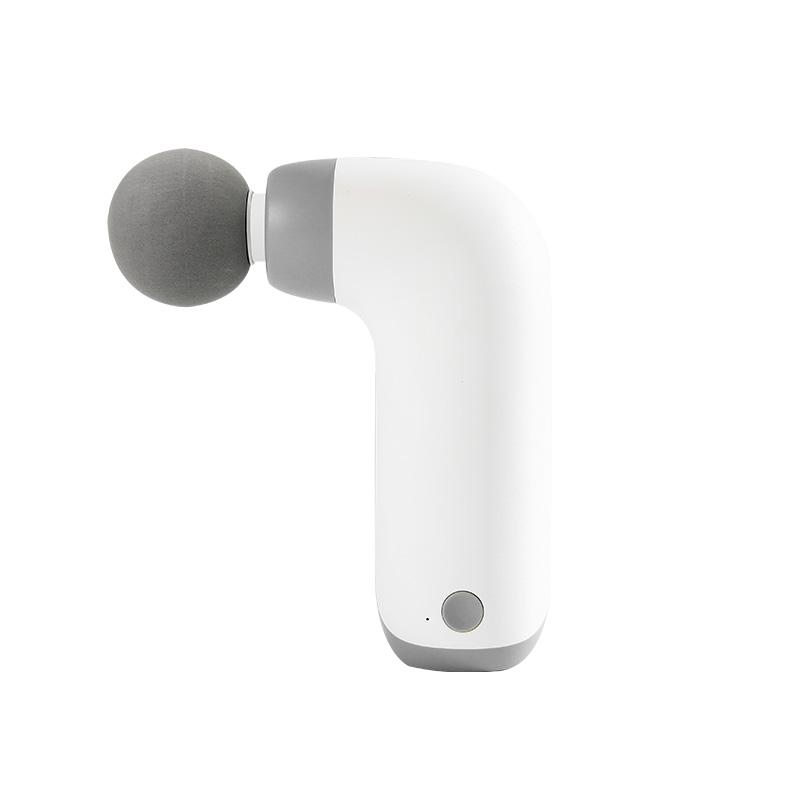 Портативный пистолет для фасции, мини-вибрационный массажный пистолет для расслабления мышц тела, 6 массажных головок, 3 варианта скорости, зарядка через USB