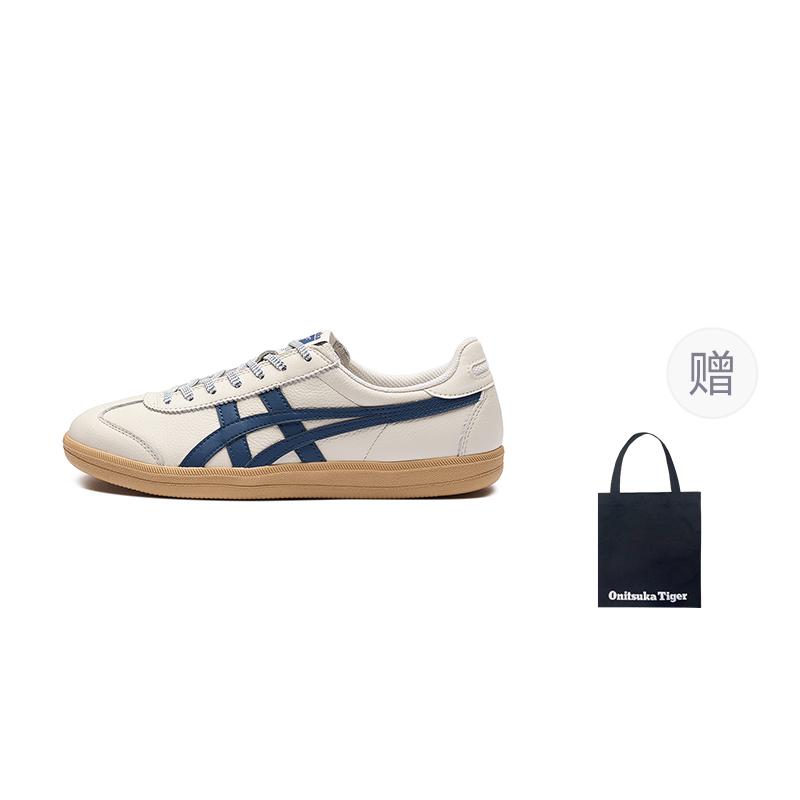 ONITSUKA TIGER Tokuten Синий Карамель Низкие Немецкие Армейские Кроссовки Унисекс Белый 1183B938-104