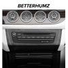 Для BMW Z4 E89 2009-2016 Сделано из Алькантары Накладка на панель CD-плеера кондиционера центральной консоли Наклейка Performance Аксессуар для интерьера автомобиля