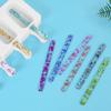 10pcs Acrylic Popsicle Sticks Reusable Sequin Ice Cream Spoon Handmade Chocolate Lollipop Ice Cube Holder DIY Kitchen Tools Mold