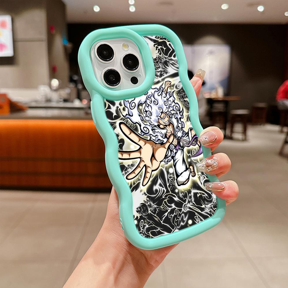 Ae92 One Piece Luffy Gear 5 Защитные чехлы для телефонов для iPhone 14 13 Pro Max 11 12 15 Plus XR Infinix Hot 40i Smart8 Tecno Big Wave Задняя крышка из ТПУ