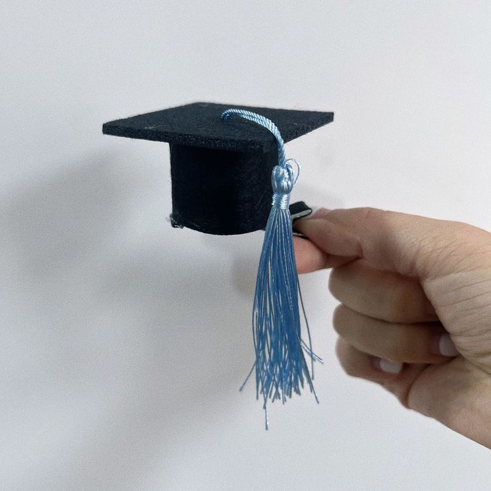 Graduation Season Mini Bachelor Hat Hairpin Small Graduation Hat Graduation Headwear  Student
