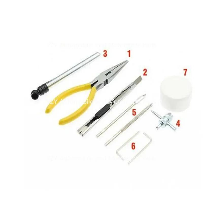 Инструменты для ремонта шин 93 комплекта высококачественных инструментов для автомобилей и мотоциклов