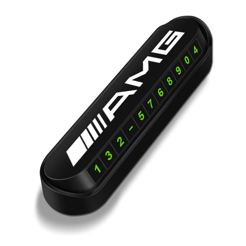 1 шт. Автомобильная временная парковочная карта Карта с номером телефона Наклейка-табличка Mercedes benz AMG C E S GLE CLC Class W204 W203 W205 W124 W221 W213 W212