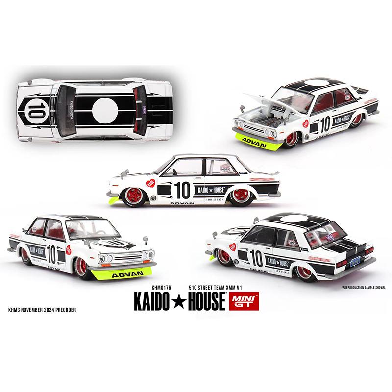 COP1 MINIGT KHMG 173 В наличии 1:64 Honda NSX Racing V2 Открывающийся двигатель Литая модель автомобиля Kaido House