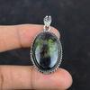 Dragon Bloodstone Pendant Original Gemstone Pendant Handmade Antique Jewelry 925 Sterling Silver Pendant Designer Pendant Anniversary Gifts