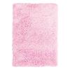 Living Room Rug Very Soft Imitation Pink Fur 197x290