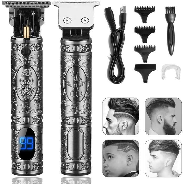 Tondeuse Cheveux Hommes, Tondeuse Barbe Rasoir Electriques Hommes, Usb Sans Fil Tondeuse À Cheveux Professionnelle Pour Domes[u315]