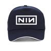 Летний Модный Козырек Для Мужчин Женщин Бейсболки Принт Nine Inch Nails Рок-группа Шляпа Унисекс Кость Регулируемая Snapback Кепки Gorras