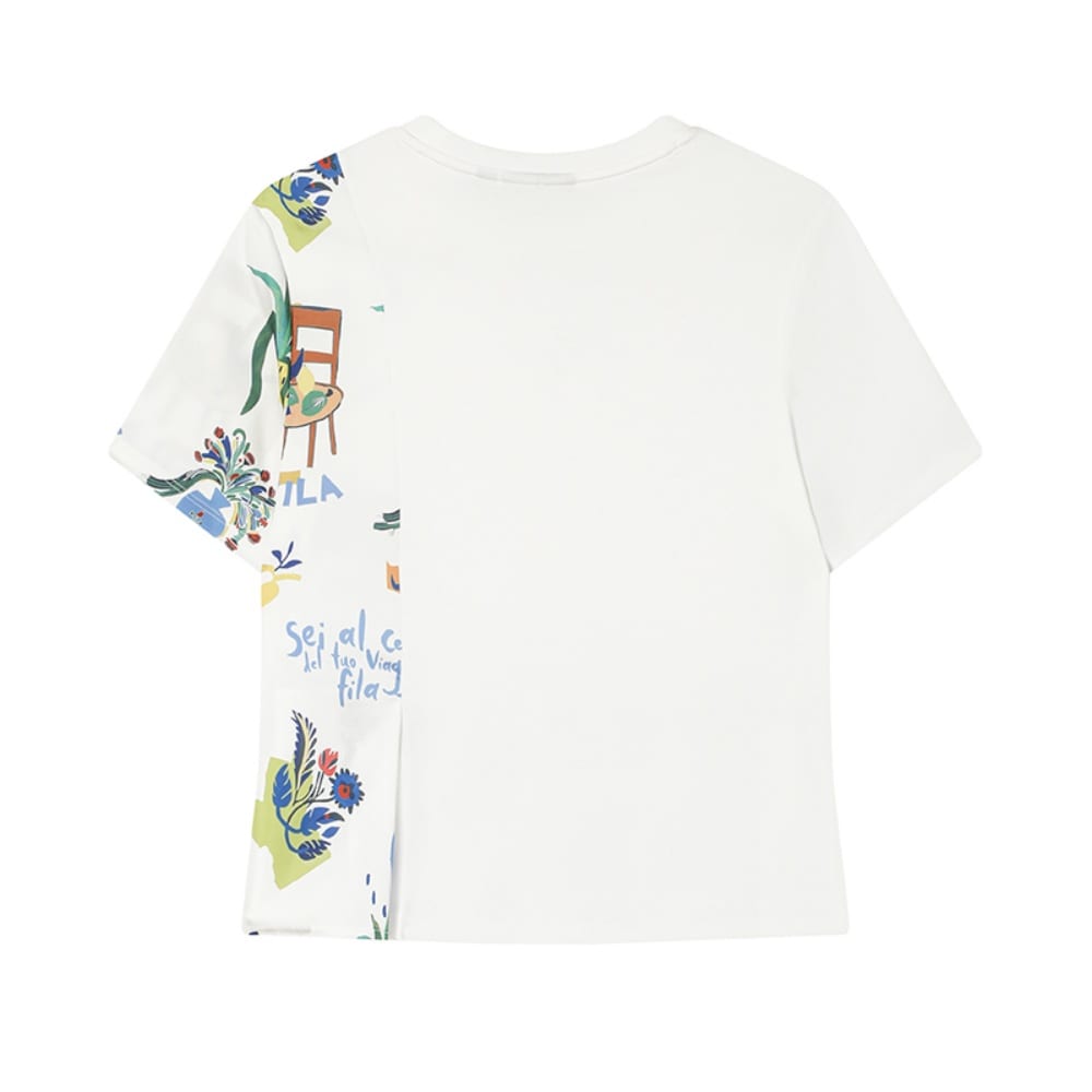 FILA Lifestyle T Shirt Women's Cloud White F11W528105F-WT