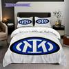 Inter Milan Emblem Design Three-piece set (1 * duvet cover + 2 * pillowcase, without core) Christmas birthday gift Duvet cover and pillowcase
