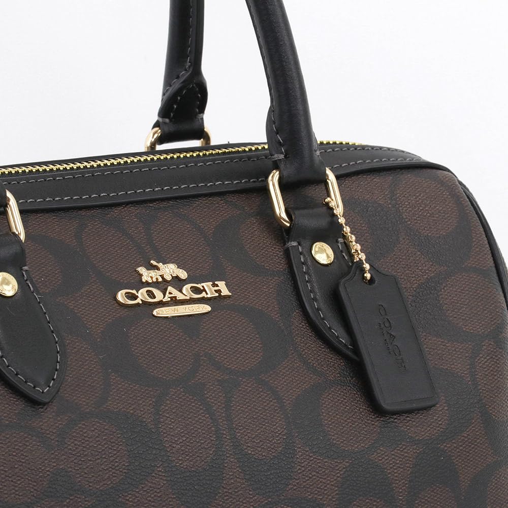 Сумка через плечо CH280 2way Signature Brown [Coach] Женская (IMAA8 Черный) [Элемент]