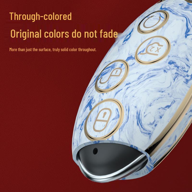 BYD Car Key Case - TPU Full Coverage for Yuan S7, Song Plus, Song Max, Qin Pro