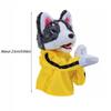 1/2Pcs Plush Husky Vocal Hand Puppet with Sound Tricky Doll Funny Boxing Dog Doll