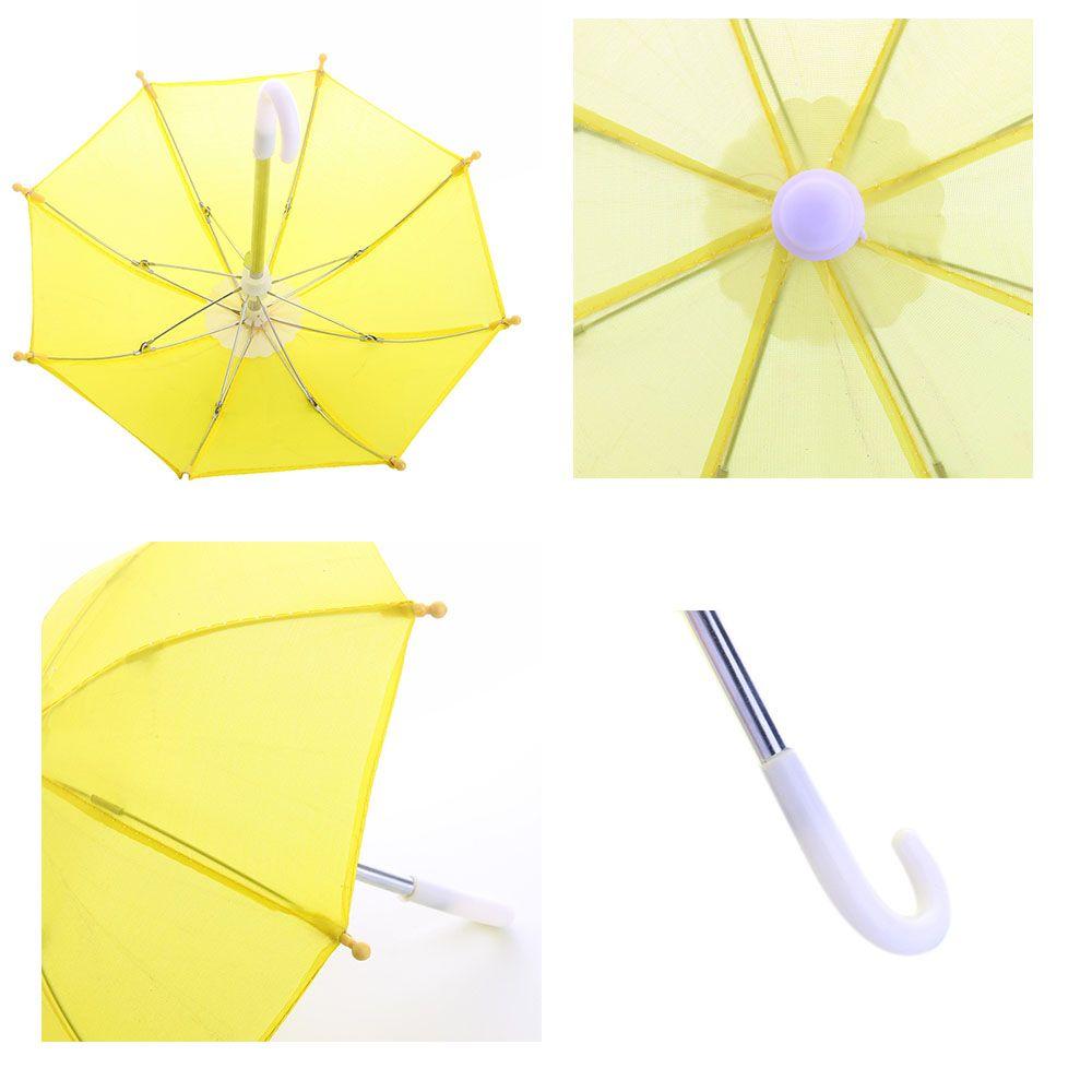 New Style Colorful Clothing Decoration Rain Gear Doll Embellishment Mini Umbrella Toy Umbrella