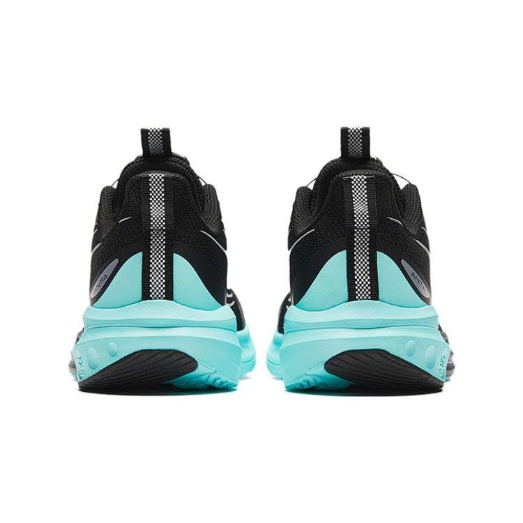 Anta Kids Comfortable Versatile Shock Absorbing Low Top Running Shoes Kids Running Shoes Black Silver 312345530-4