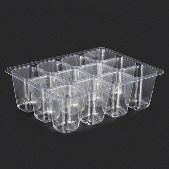 Plants Nursery Box Seeds Starter Tray with Humidity Dome Transparent Seeds Germination Tray with Adjustable Vents Light for Seedlings Growth