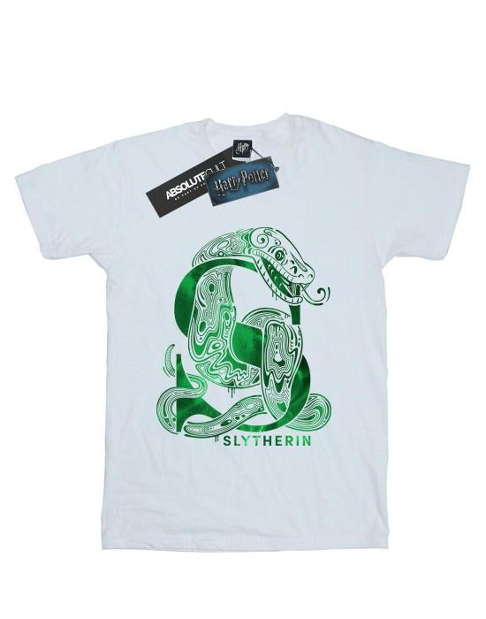 HARRY POTTER Футболка Слизерин со змеей для мальчиков