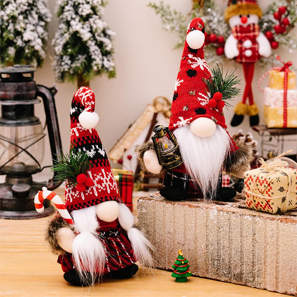 Gnome Christmas Faceless Doll Ornament Merry Christmas Decorations For Home 2025 Navidad Natal Cristmas Xmas Gift New Year 2025