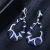 E0232 Popular Jewelry Earrings, Slightly Inlaid Zircon High-End Temperament Women'S Earrings