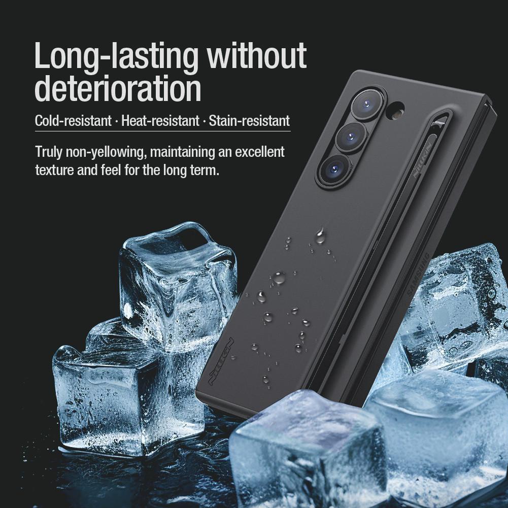 NILLKIN Чехол Flex Pure Fold для Samsung Galaxy Z Fold 6 с держателем для ручки, защитный чехол от падения, версия S Pen