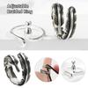DIY Thimble Jewelry Finger Wear Knitted Ring Sewing Hook Knitting Loop Crochet Loop