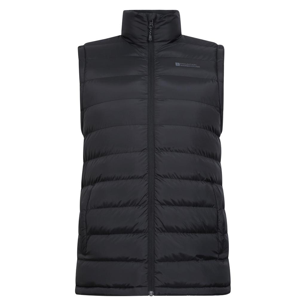 Mountain Warehouse Mens Seasons Faux Fur Lined Padded Gilet