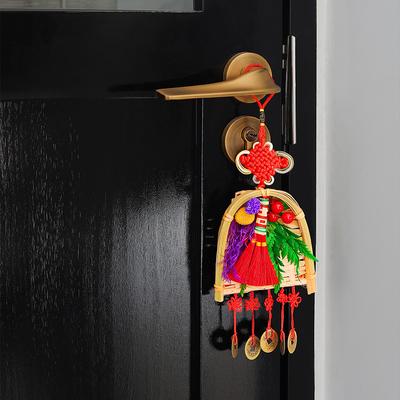 Кулон Праздник драконьих лодок Голова тигра Рисовые клецки Вышитый вручную мешочек-саше Средство от комаров Мокса Лист Метла Совок Дверная ручка Подвеска