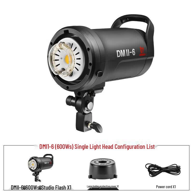 Студийный вспышечный комплект JINBEI DMII-6 600 Дж с триггером TR-V6II
