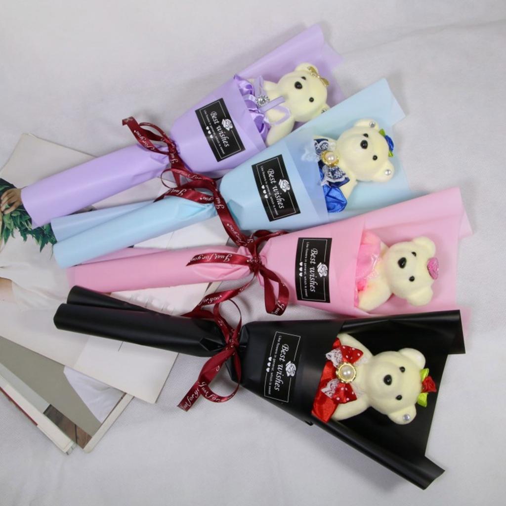 Graduation Bear Bouquets for Graduates Student Teacher Cartoon Doctor Bear Bouquets for Graduation Back to School Day