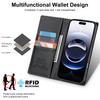 Flip Wallet Case for iPhone 17 Air 16E 16 Pro Max 15 14 13 12 11 XS XR Max SE 8 7 Plus Magnetic Leather Cards Bag Phone Cover