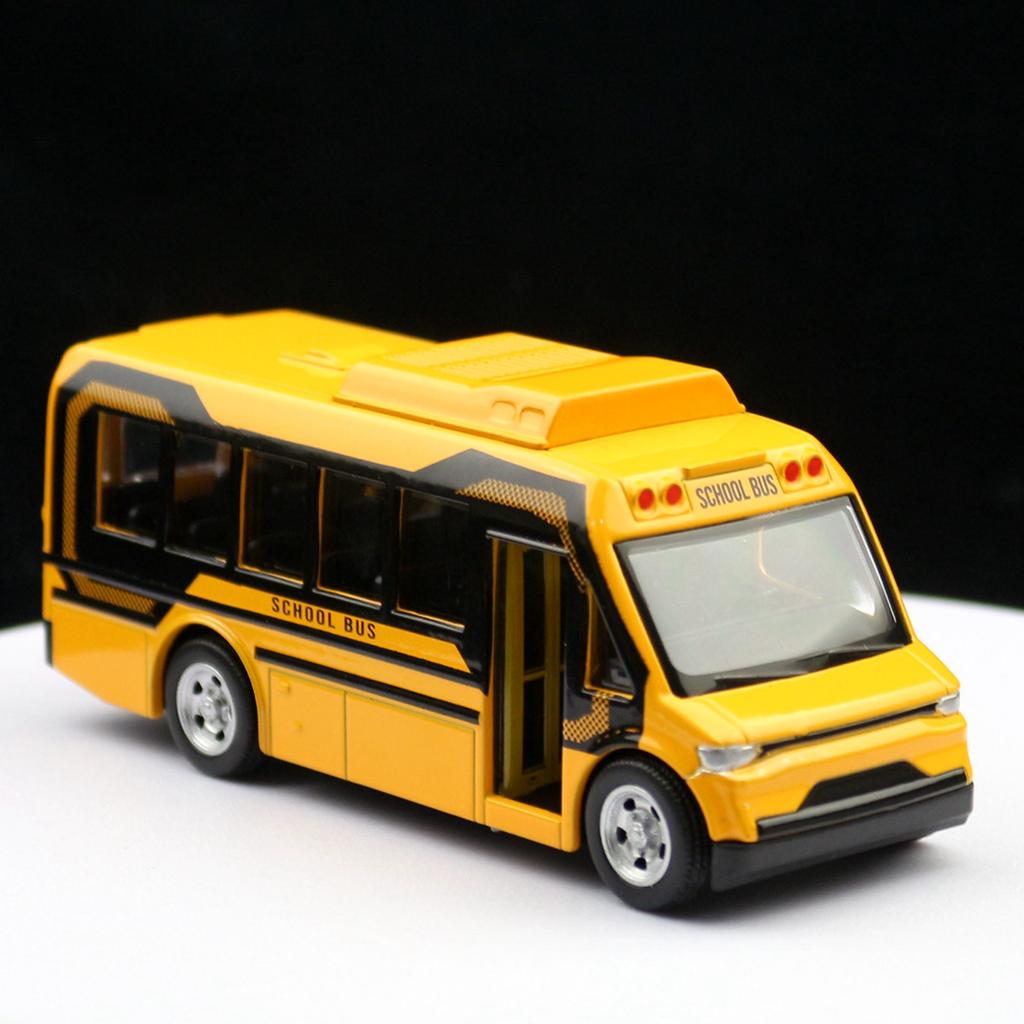 1/36 масштаб 13 см школьный автобус литой автомобиль игрушечный транспорт модель автомобиля миниатюрная масштабная модель автомобиля для детей