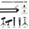 Geekria for Creators Microphone Arm Compatible with Shure MV88+, SM7B, MV7, MV7X, and SM57, Microphone Boom Arm Mount Adapter, Suspension Stand, and D