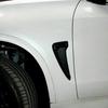 Carbon Side Marker Fender Air wing Vent Trim M Cover For 2014+ BMW F15-X5 X5 35I