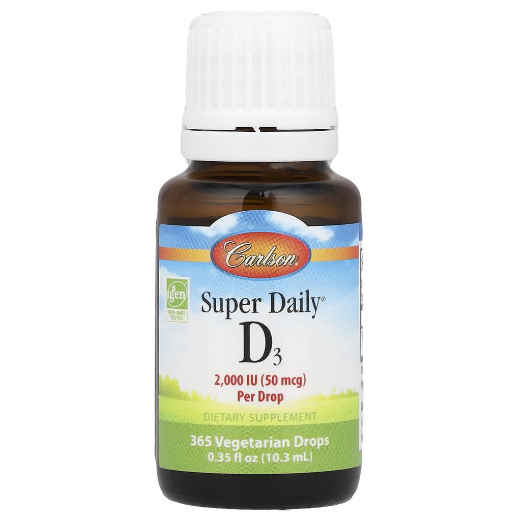 Super Daily® D3, 50Mcg (2,000Iu), 10.3Ml (0.35Fl Oz)