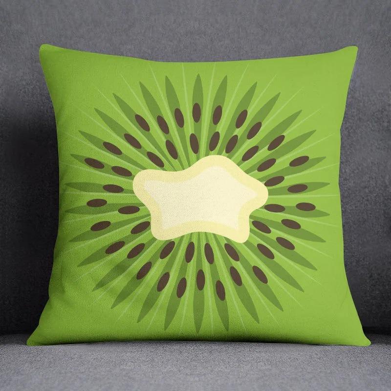 Летний фруктовый узор наволочка для украшения автомобиля офис гостиная диван дома наволочка