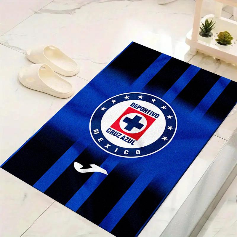 Cruz Azul Carpet Rug for Living Room Bedroom Home Sofa Decoration, Kids play Non-slip Floor Mat