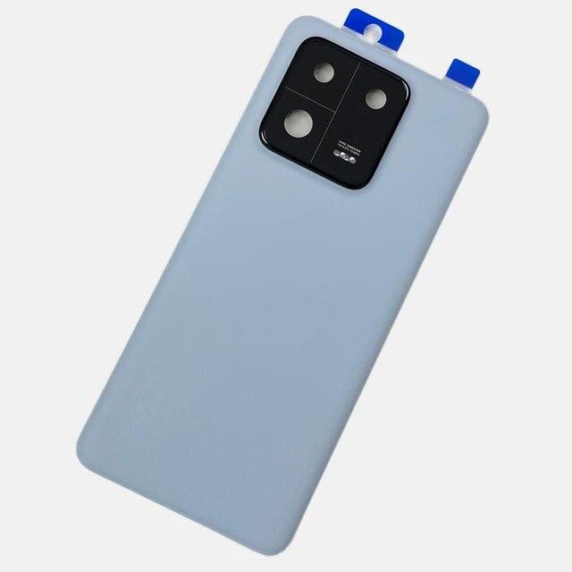 Battery Housing For Xiaomi Mi 13 Pro Glass Lid Back Cover Mi13 Pro Replacement with Camera Frame Lens + Adhesive Tape