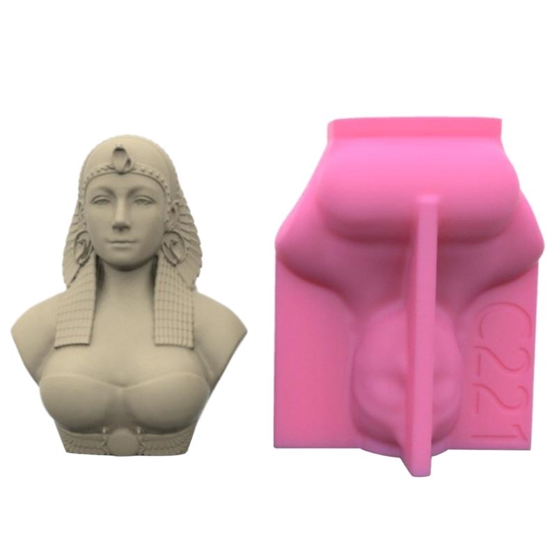 Форма для египетской богини, сделай сам, западная фигура, форма для статуи, эпоксидная форма, ручная работа, формы для свечей, воска, мыла для украшений