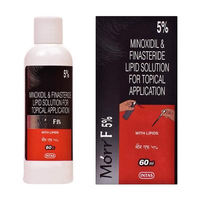 Набор Липидный раствор Миноксидила и Финастерида (5 x 60 мл), Minoxidil & Finasteride Lipid Solution 5% Set,  Morr
