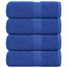 VidaXL Washcloths 4 Pieces FROGN Blue 30 X 30 Cm 100% Cotton 136705